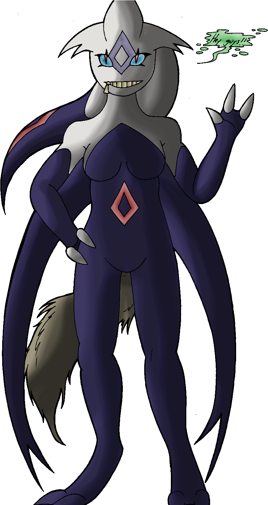 Luna's True Form - Cartoon Clipart (927x1630), Png Download