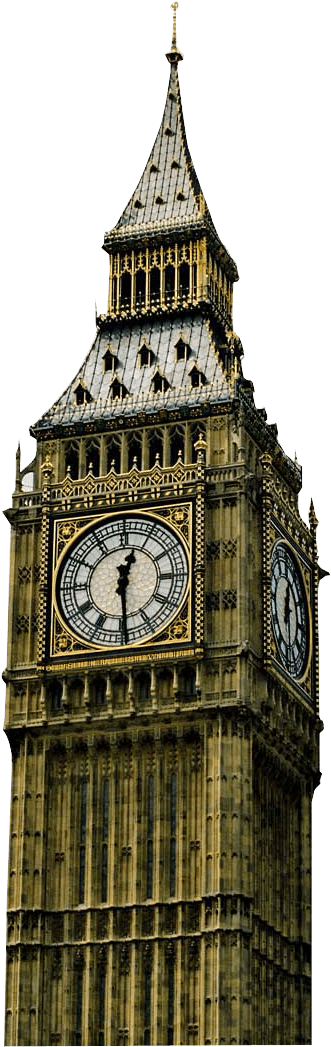 Big Ben Clipart (428x1080), Png Download