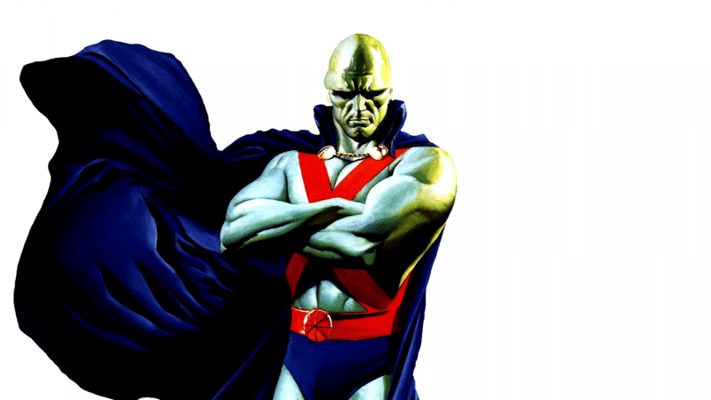 Martian Manhunter Clipart (800x450), Png Download