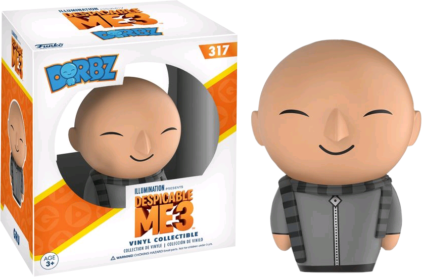 Despicable Me 3 Dorbz Clipart (835x548), Png Download