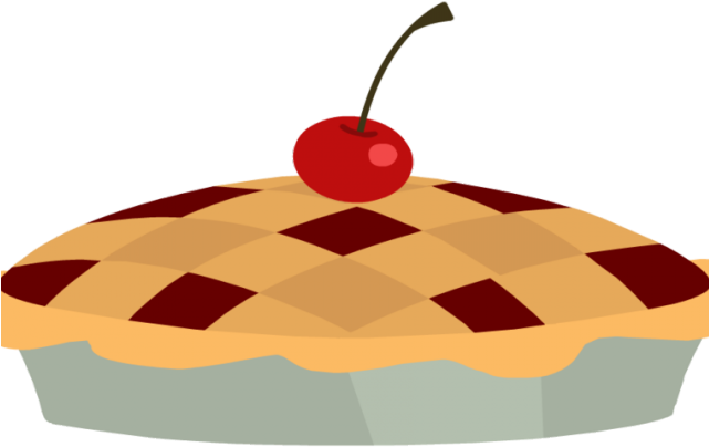 Cartoon Apple Pie - Transparent Background Pie Clipart - Png Download (640x480), Png Download