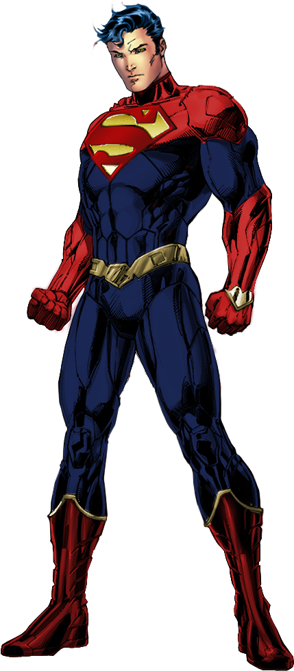 Just A Quick Re Design Of The - New 52 Superman Black Suit Clipart (437x1000), Png Download