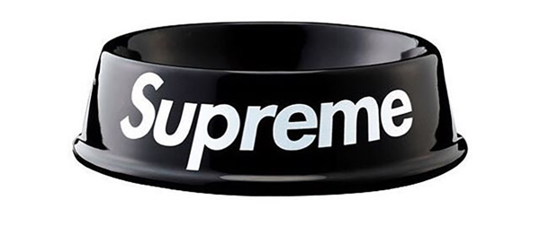 Supreme Dog Bowl - Supreme Clipart (600x600), Png Download