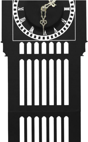 Big Ben Clipart Easy - Big Ben Silhouette Png Transparent Png (640x480), Png Download