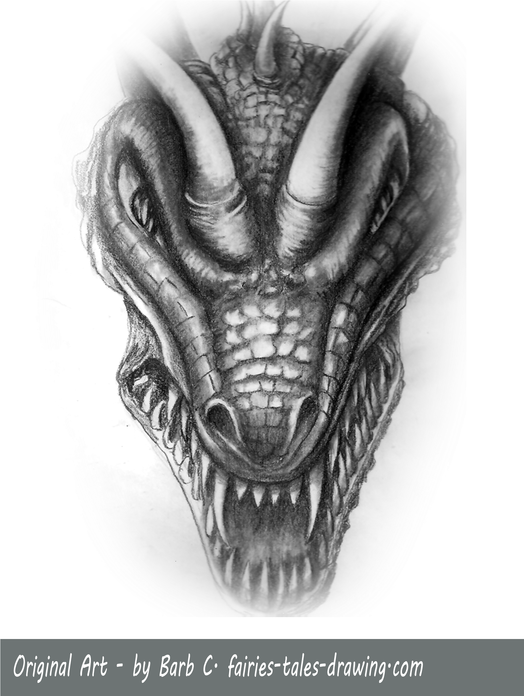 An Evil Dragon - Evil Dragon Drawing Cartoon Clipart (1700x2338), Png Download