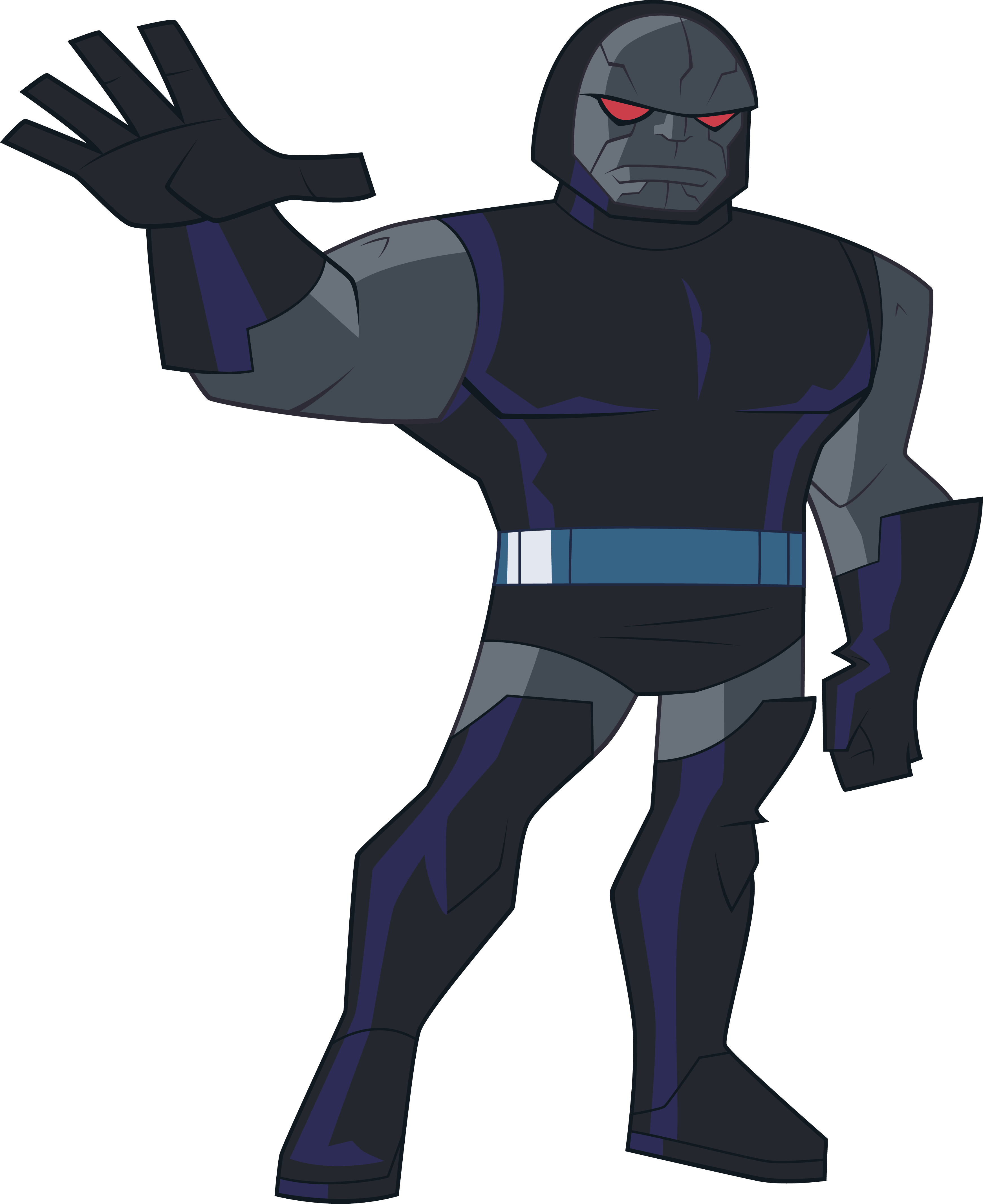 Dc Superhero Girls Darkseid Clipart (3486x4273), Png Download