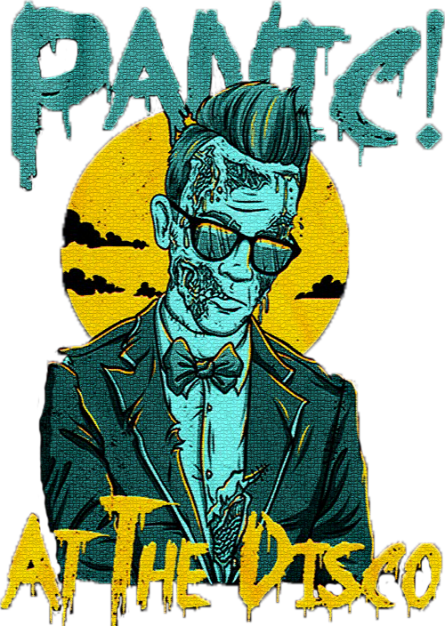 For - Panic At The Disco Pumpkin Design Clipart (500x704), Png Download