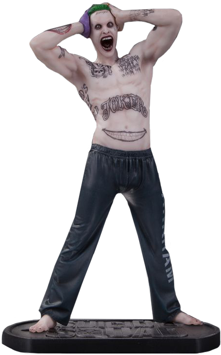 Brand - Suicide Squad Statues Clipart (453x729), Png Download