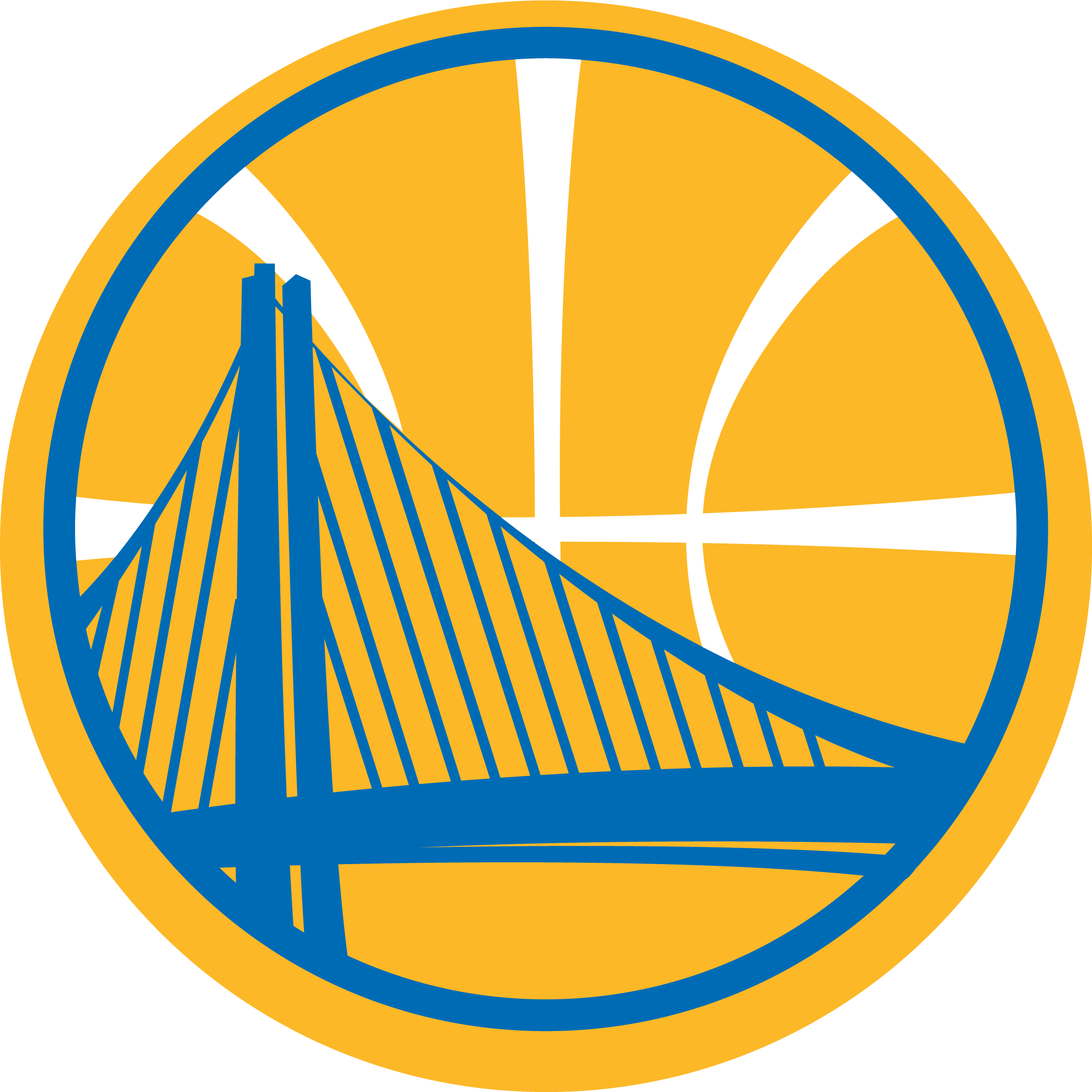 Logo Golden State Warriors Roster Clipart (2400x2401), Png Download