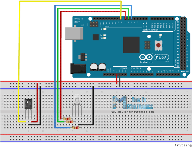 Download Controlling A Rgb Led With Tv Remote Circuit - Digital ...