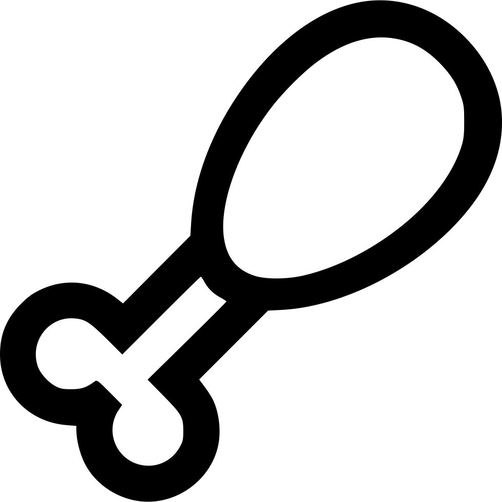 Png File Svg - Chicken As Food Clipart (980x980), Png Download