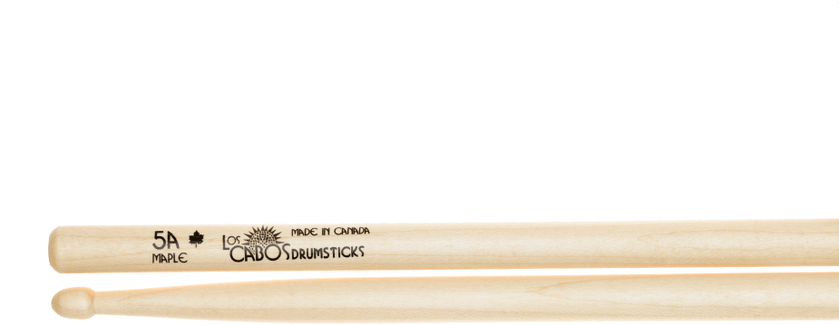 Los Cabos Drumsticks 5a Maple - Percussion Mallet Clipart (1024x569), Png Download
