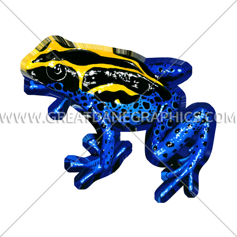 Poison Dart Frog Clipart Dot - Frog - Png Download (825x825), Png Download