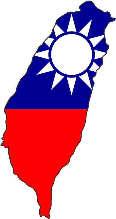 Taiwan Flag Png Photos - Taiwan Country With Flag Clipart (801x736), Png Download