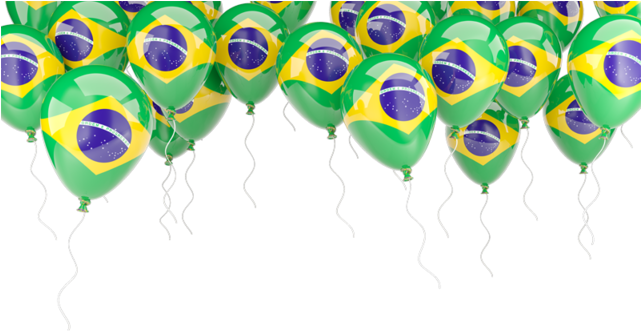 Brazil Flag Frame Clipart (640x480), Png Download