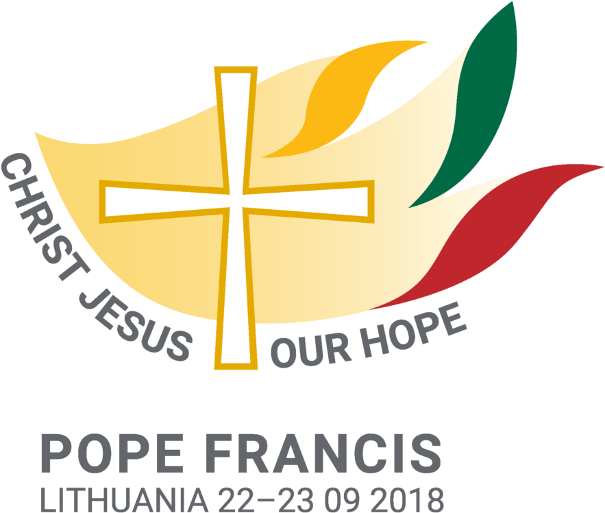 Official Logo Of Pope Francis' Apostolic Journey To - Pope Francis Logos Clipart (1024x819), Png Download