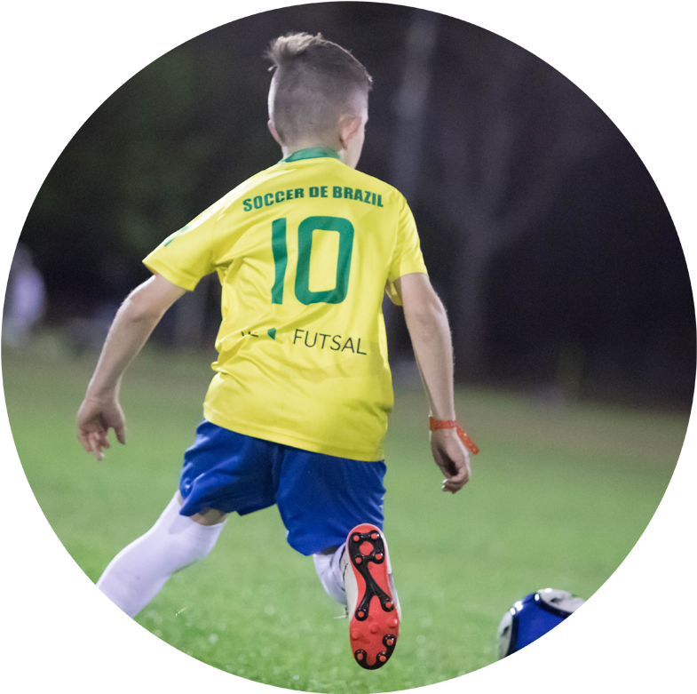 About Soccer De Kids Specialists Our Philosophy - Kick Up A Soccer Ball Clipart (800x800), Png Download