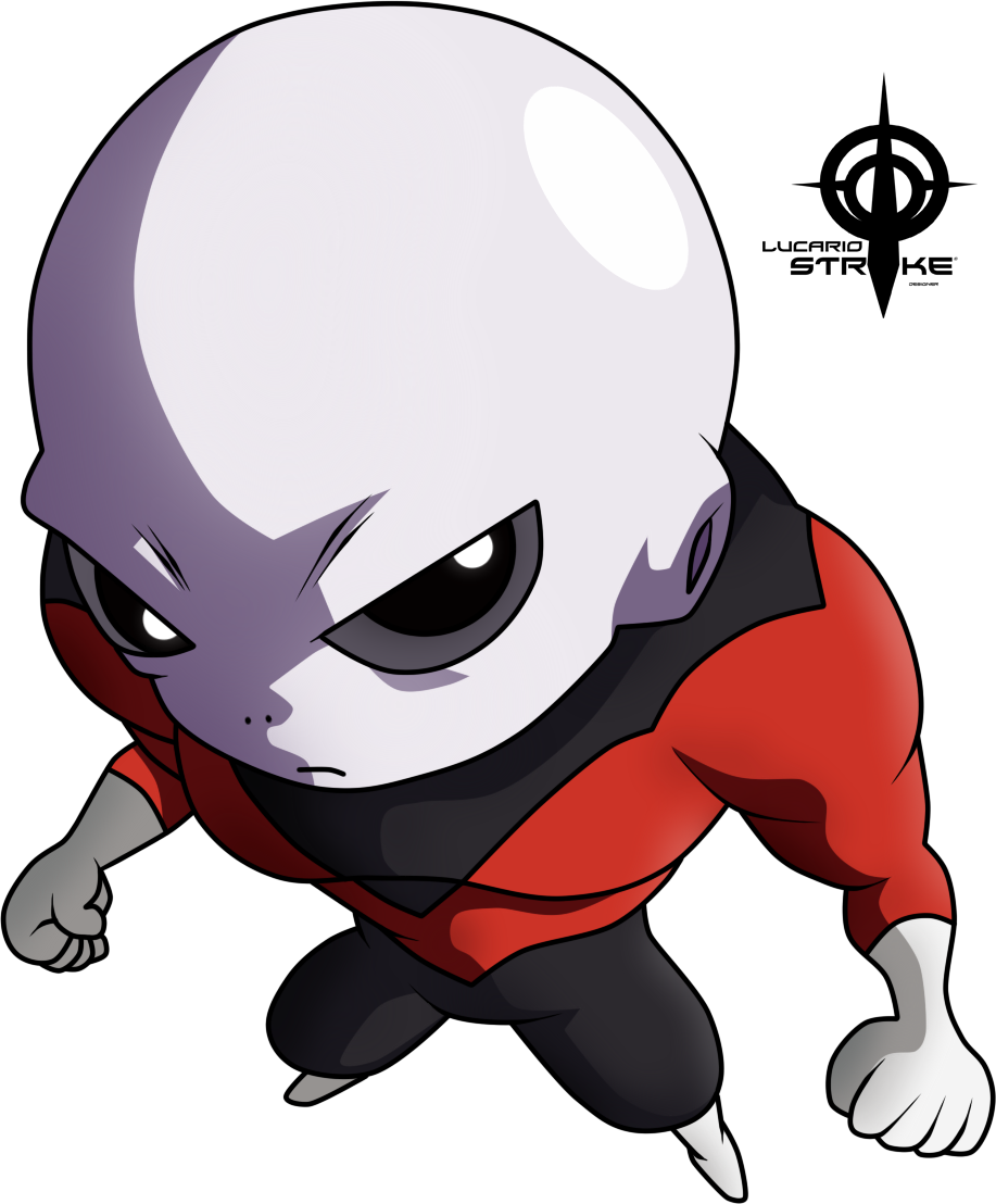 4 Jul - Dragon Ball Super Jiren Chibi Clipart (917x1108), Png Download