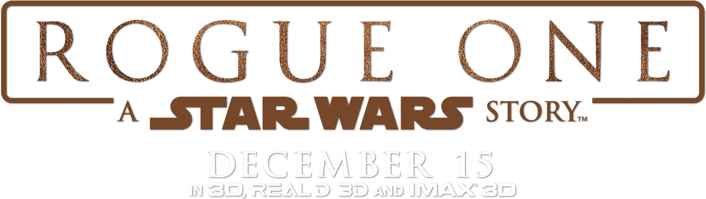 Rogue One Logo Png - Rogue One A Star Wars Story Logo Clipart (1403x417), Png Download