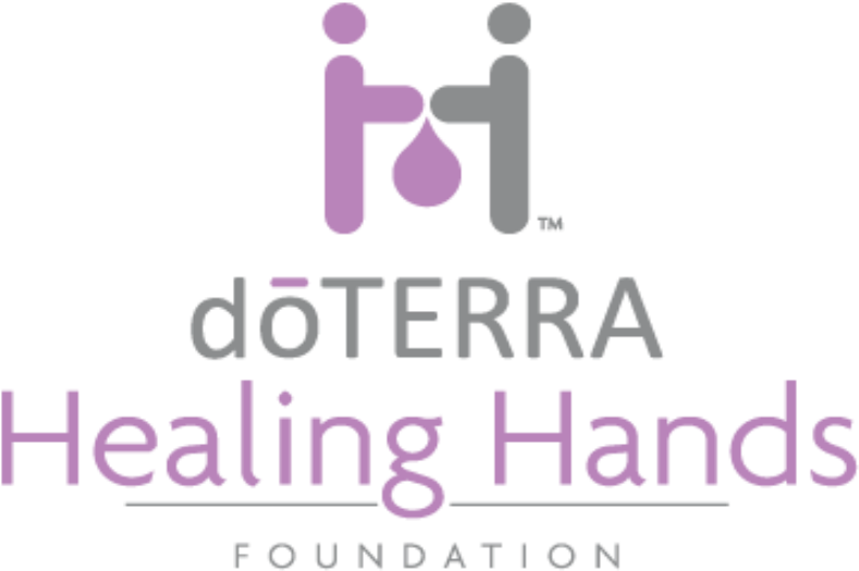Doterra Logo Png - Healing Hands Foundation Logo Clipart (800x547), Png Download