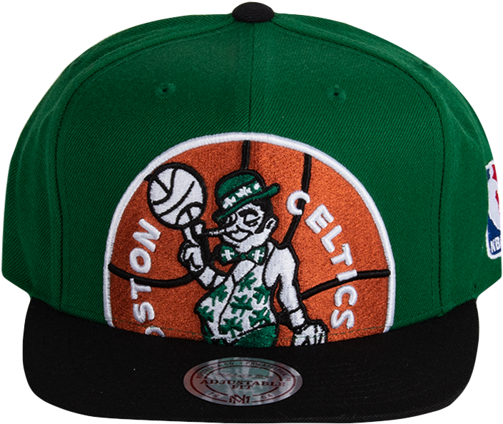 Picture Of Nba Boston Celtics Cropped Xl Logo Snapback - Boston Celtics Clipart (1000x1000), Png Download