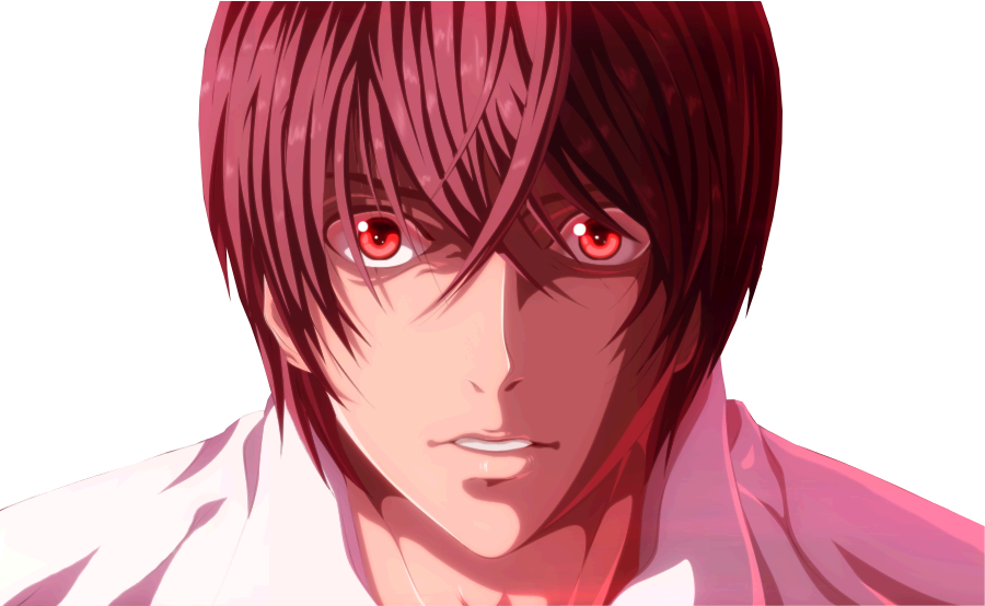 87 Images About Death Note 📝 On We Heart It - Kira Death Note Render Clipart (900x554), Png Download