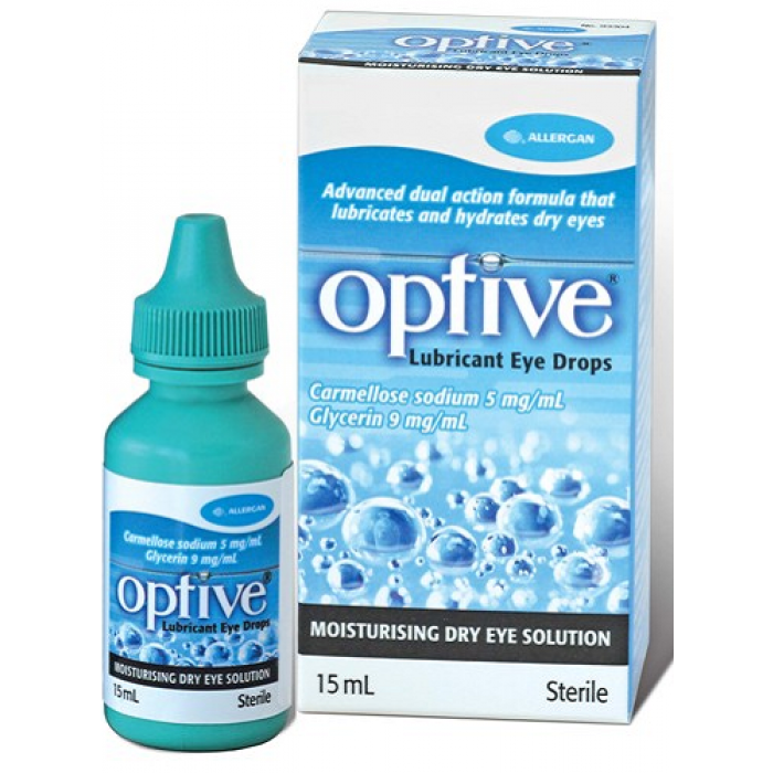 Optive Eye Drops 15ml - Optive Eye Drops Uses Clipart (700x700), Png Download