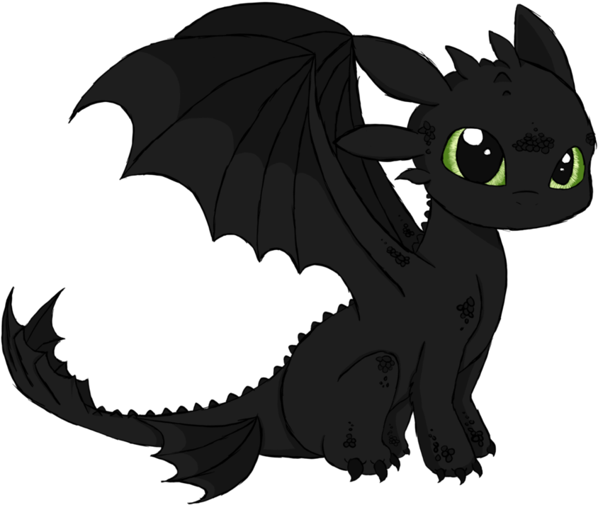 Toothless Png Background - Toothless Dragon Svg Free Clipart (926x862), Png Download