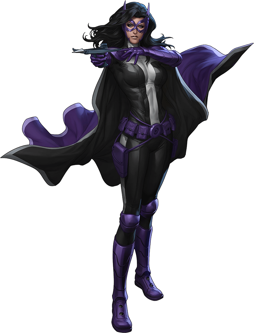 Huntress - Dc Vs Marvel 4 Way Battles Clipart (1000x1348), Png Download