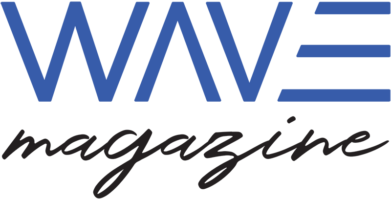 Wave Magazine Logo Clipart (800x409), Png Download