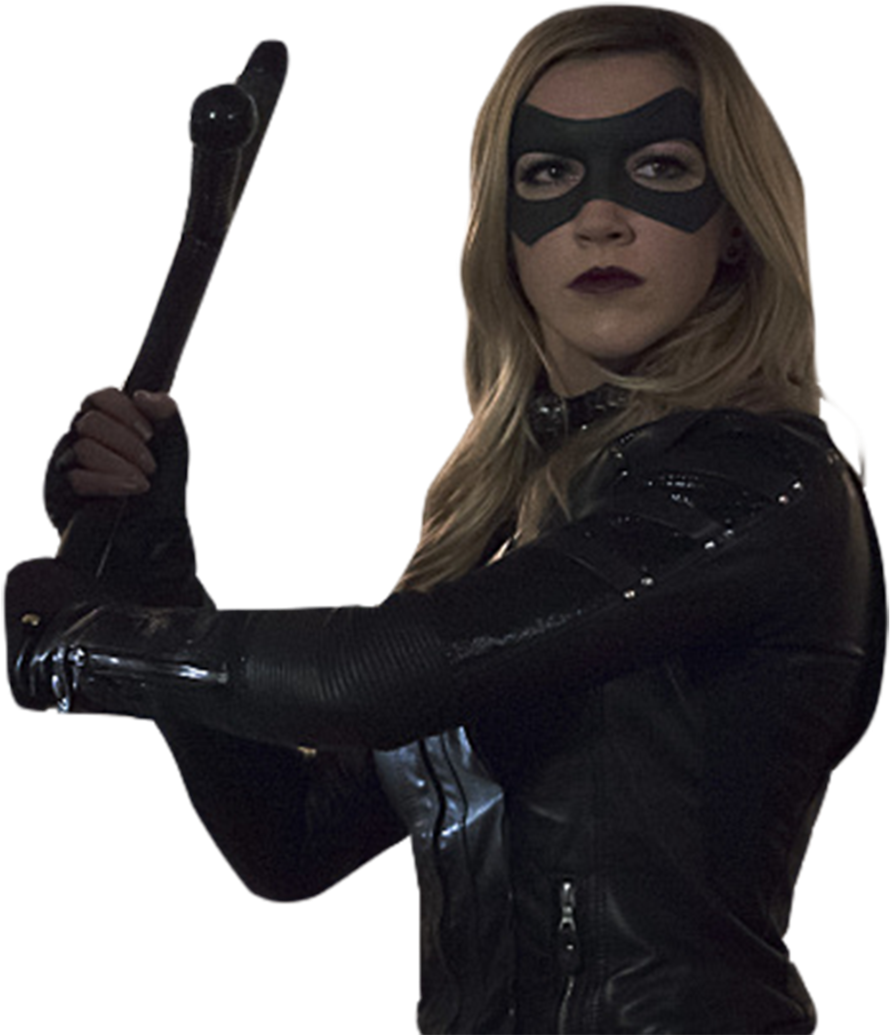 Png Canário Negro - Black Canary Arrow Transparent Clipart (1024x1064), Png Download