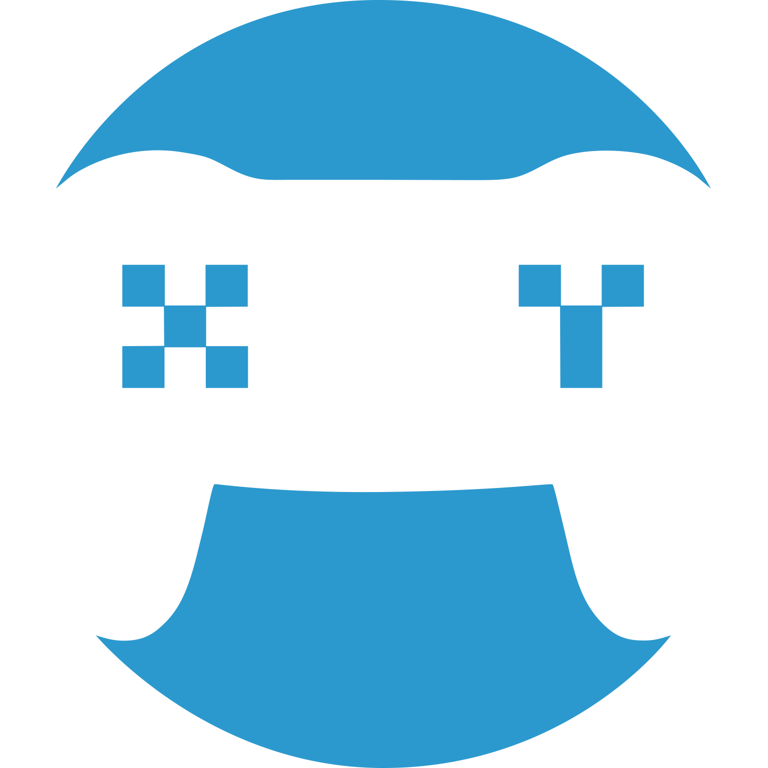 Xy Gaming Logo - Race Track Checker Flag Clipart (1500x1500), Png Download