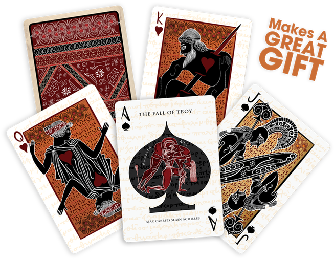 The Fall Of Troy Playing Cards - Fall Of Troy Playing Cards Clipart (680x510), Png Download