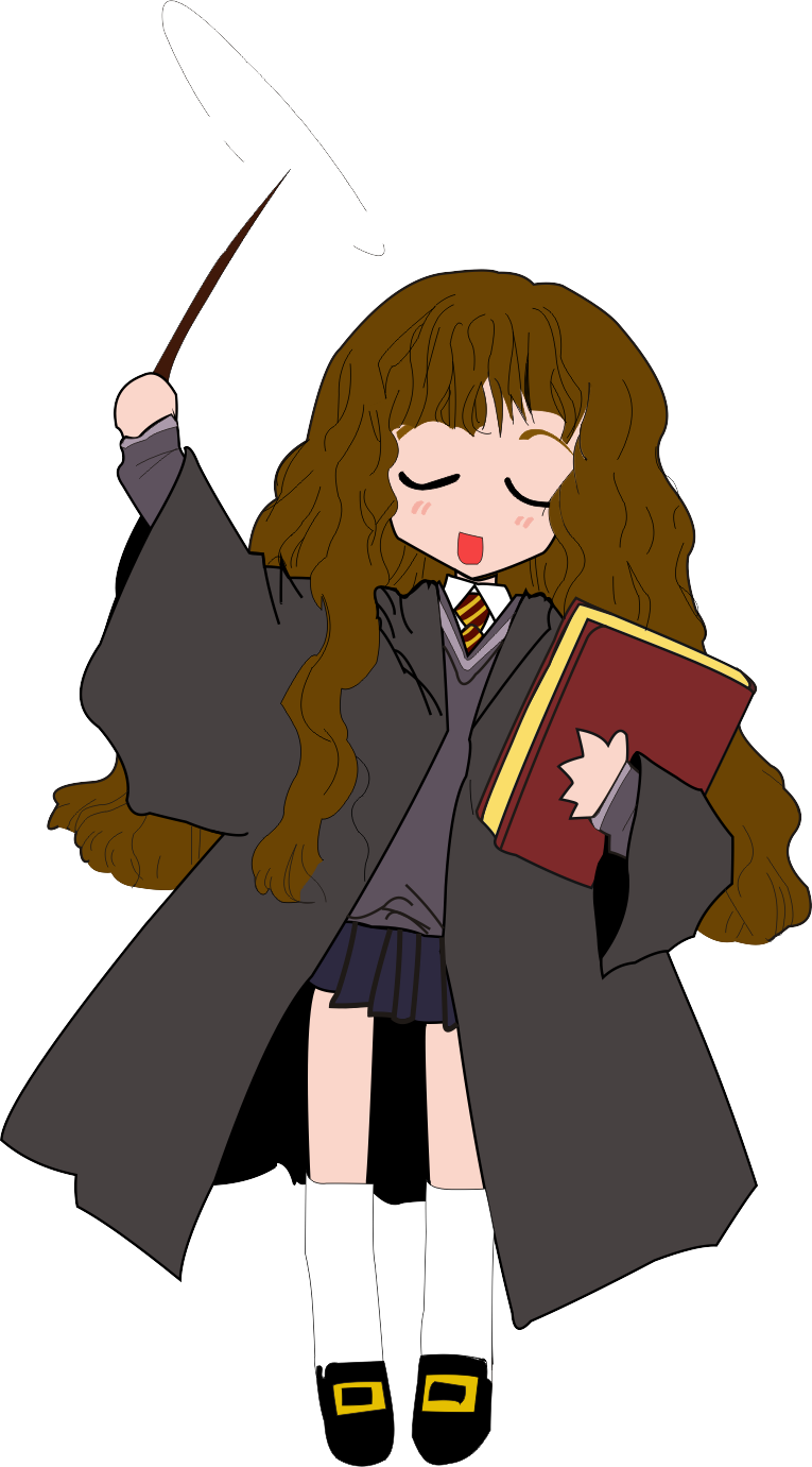 Harry Potter - Hermione Harry Potter Clip Art - Png Download (765x1381), Png Download