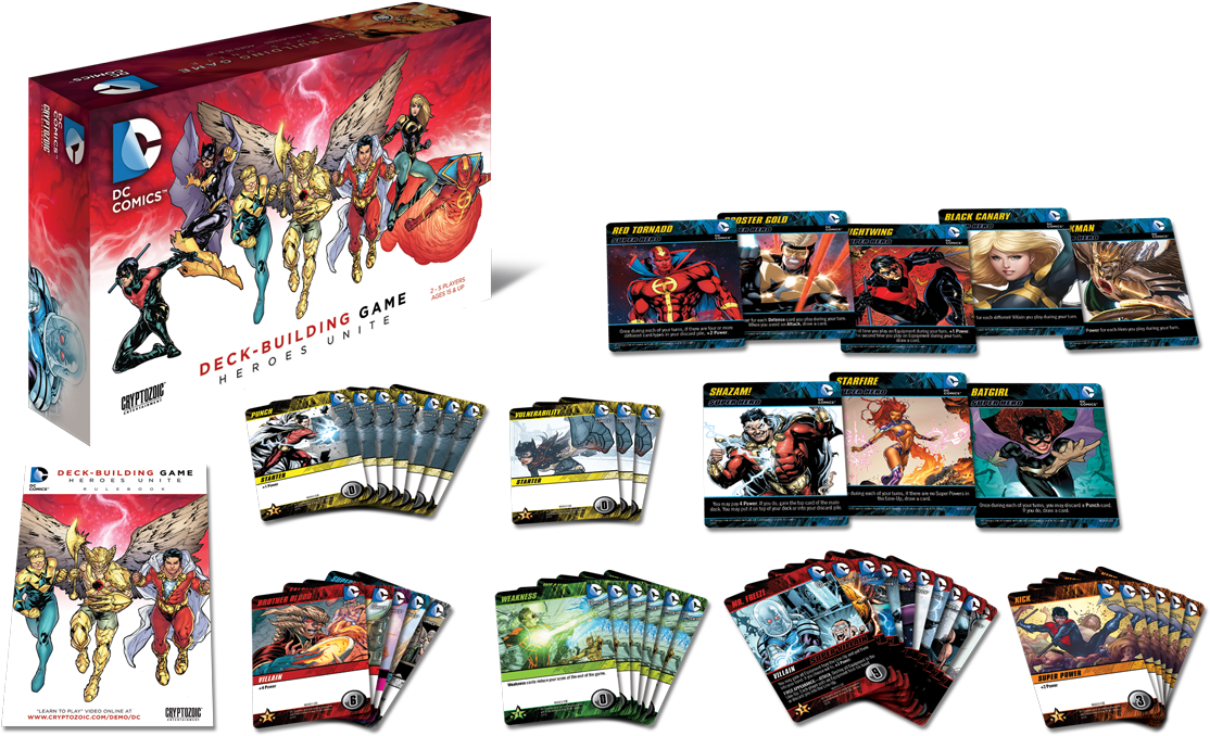 Details About Dc Comics Deck-building Game Clipart (1200x764), Png Download