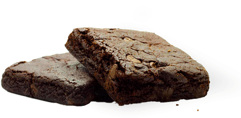 Vegan Brownie - Chocolate Brownie Clipart (1000x757), Png Download
