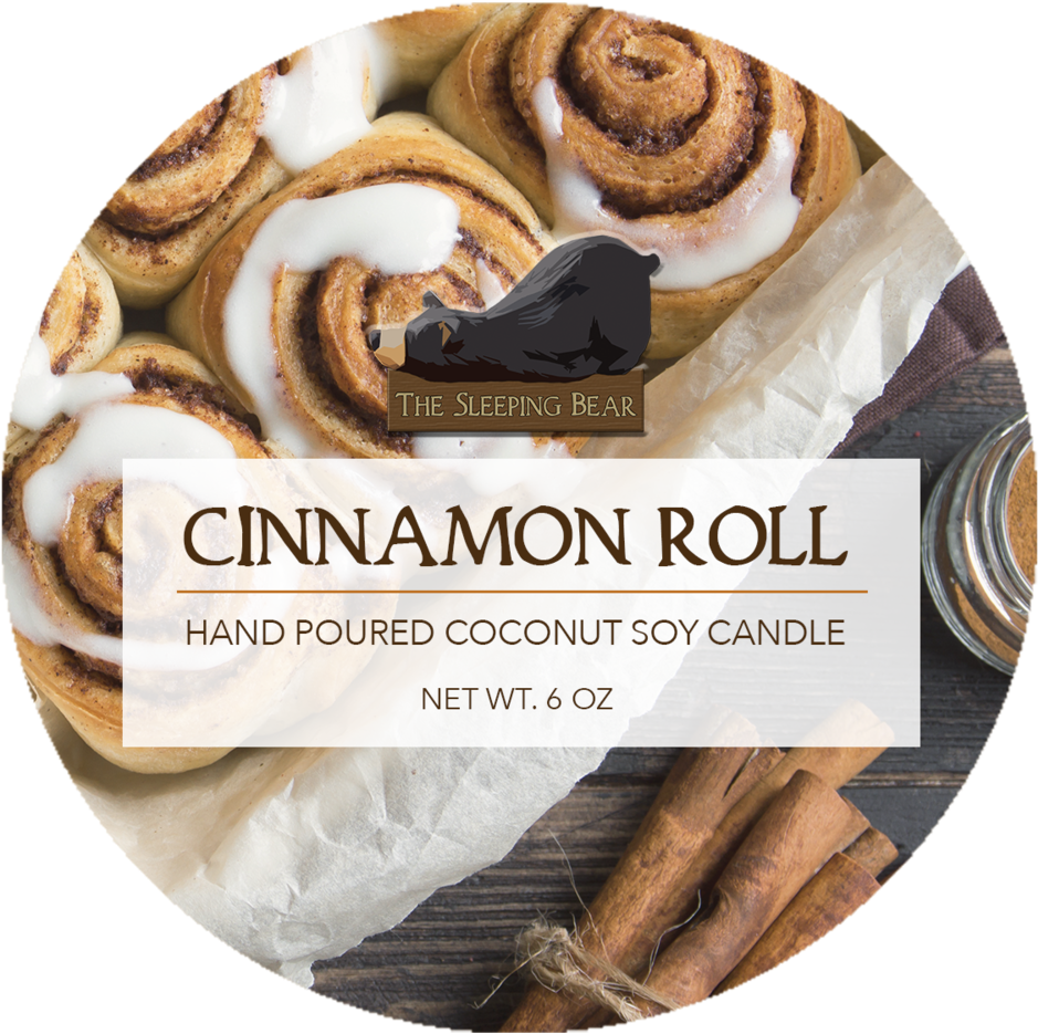 Cinnamon Roll Candle - Sandwich Cookies Clipart (1000x1000), Png Download