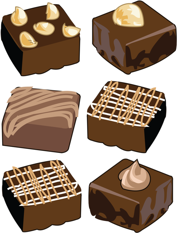 Brownie Vector Png - Brownie Clipart Png Transparent Png (601x800), Png Download