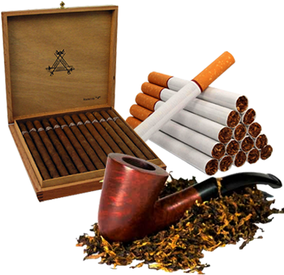 Increase In Excise Duty On Tobacco, Alcoholic Products - Tobacco & Tobacco Products Clipart (400x400), Png Download