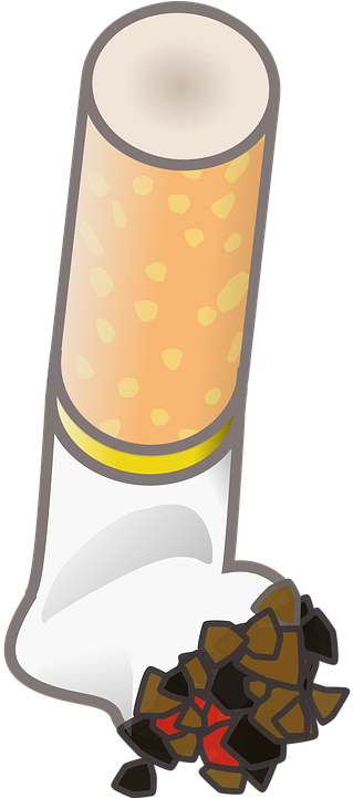 Cigarette End Smoking - Filtro De Cigarro Png Clipart (720x720), Png Download