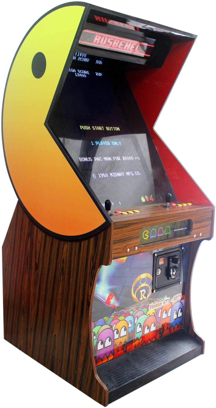 Pacman Deluxe Arcade Bartop, Arcade Table, Arcade Room, - Pac Man Maquina De Fliperama Clipart (948x1422), Png Download