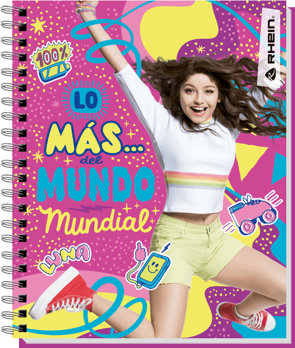 Soy Luna - Cuadernos De Soy Luna Clipart (800x800), Png Download