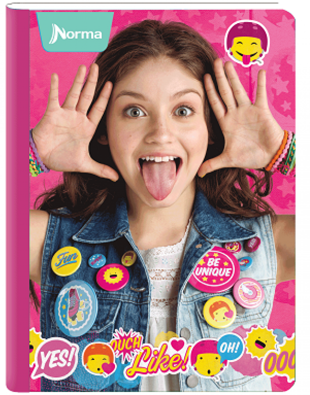 Norma Cuaderno Cocido Grande Soy Luna D - Livro Da Soy Luna Clipart (800x800), Png Download