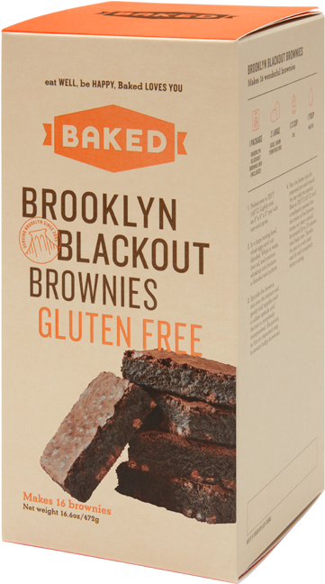 Brooklyn Blackout Brownie Gluten Free - Chocolate Clipart (1345x760), Png Download