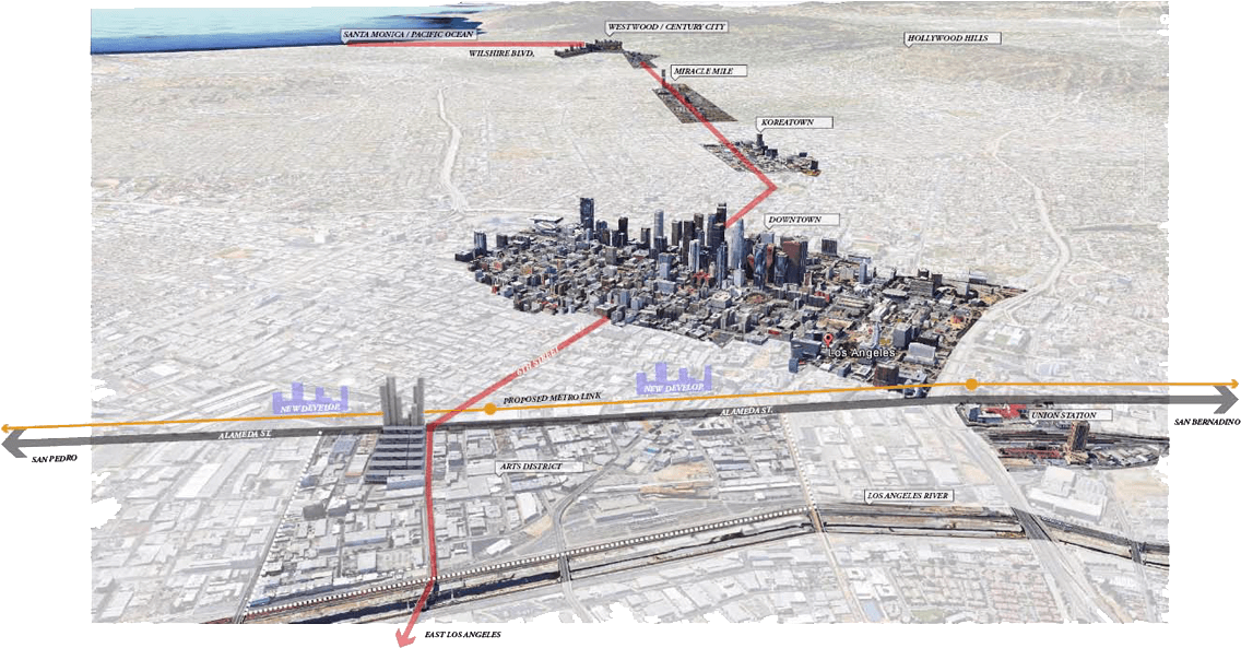 Arts District - Aerial Photography Clipart (1140x602), Png Download