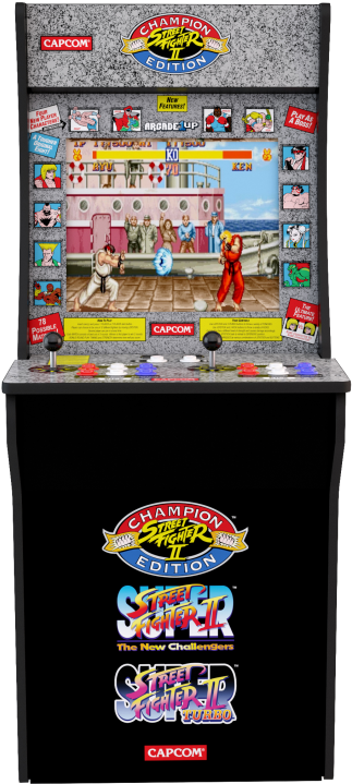 Bring The Arcade Home With Arcade1up's Mini Arcade - Street Fighter 2 Arcade1up Clipart (1024x768), Png Download