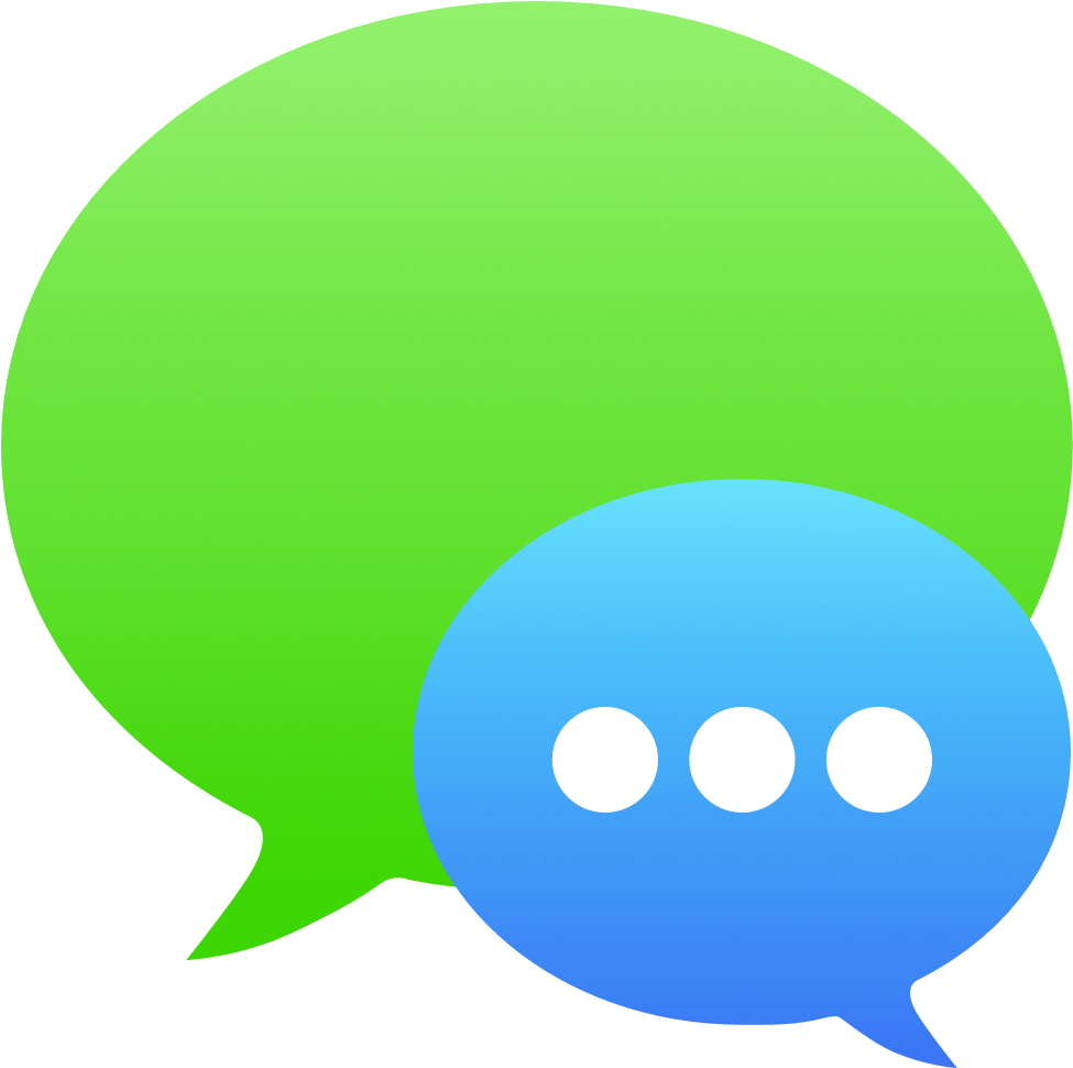 Yosemite Icon Os X Messages Clipart (1024x1024), Png Download