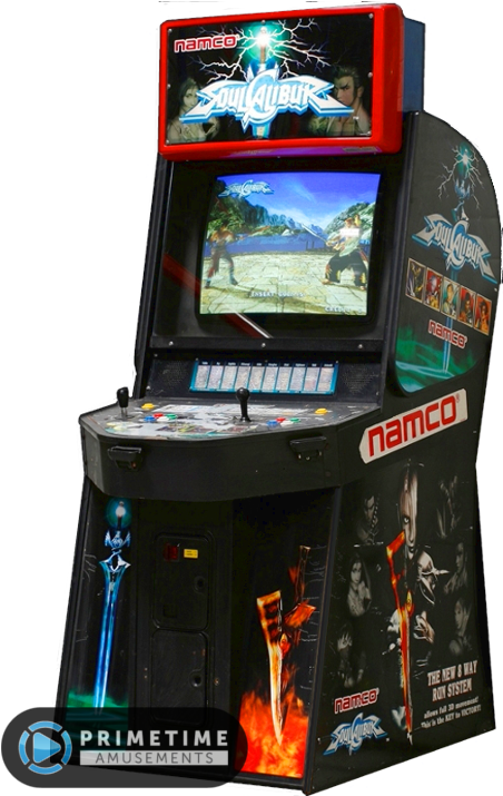 Soul Calibur Dedicated Arcade Cabinet By Namco - Soul Edge Arcade Cabinet Clipart (750x750), Png Download