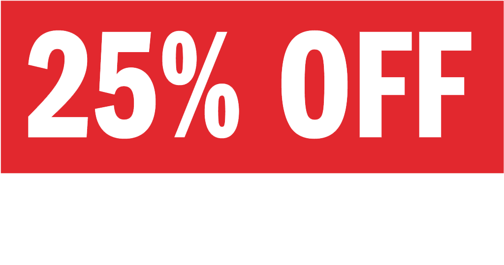 25 Off Download Free Png - Sign Clipart (1304x726), Png Download