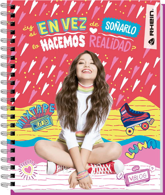 Soy Luna - Cuadernos De Soy Luna Clipart (800x800), Png Download